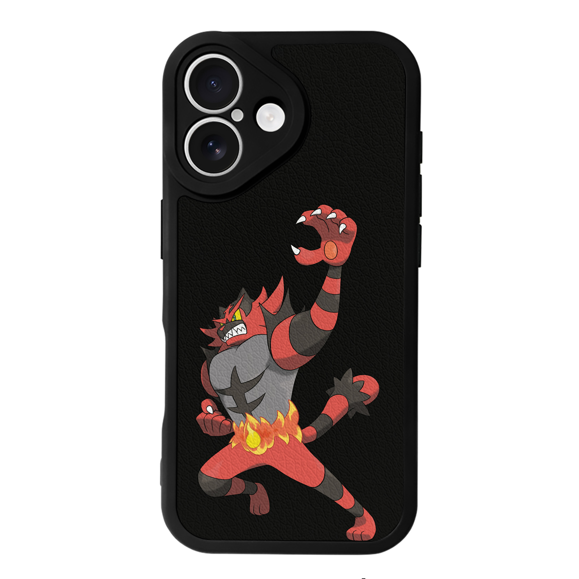 （画像用） ポケットモンスター Pokémon 【iPhone 16シリーズ対応】シリコンスマホケース（レザー調） 材質：シリコン